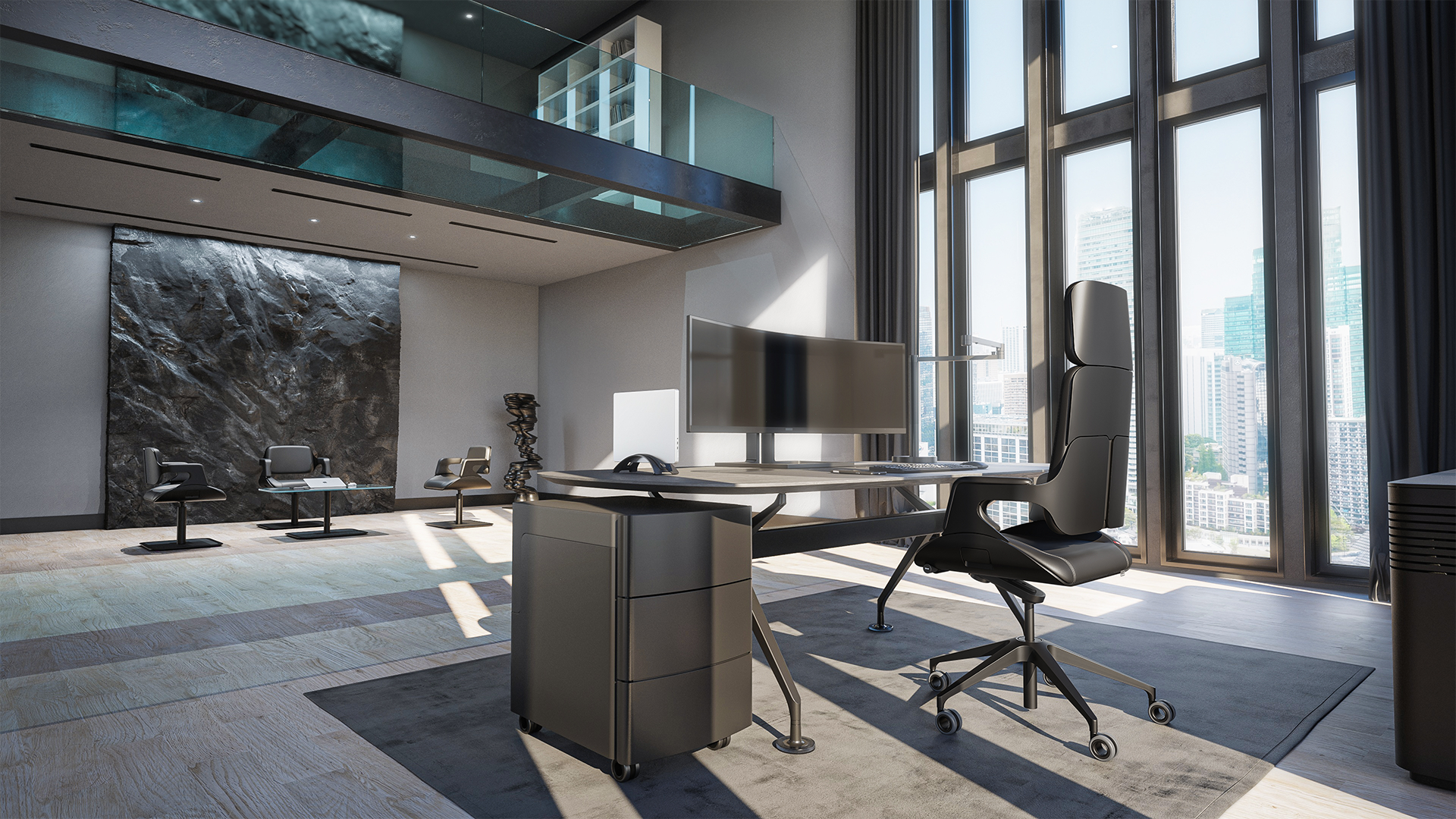 Luxury Office Chair im Luxury Home Office