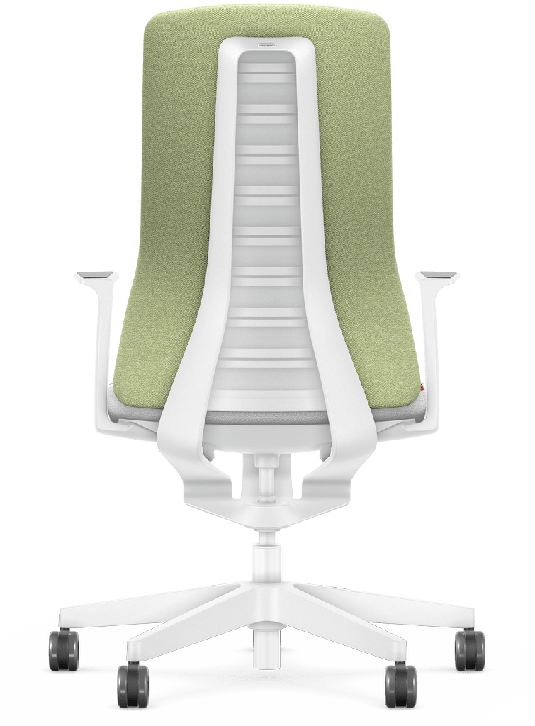 PURE INTERIOR #04 | Grün | ergonomisches Design in weiß | patentierte Smart-Spring-Technologie