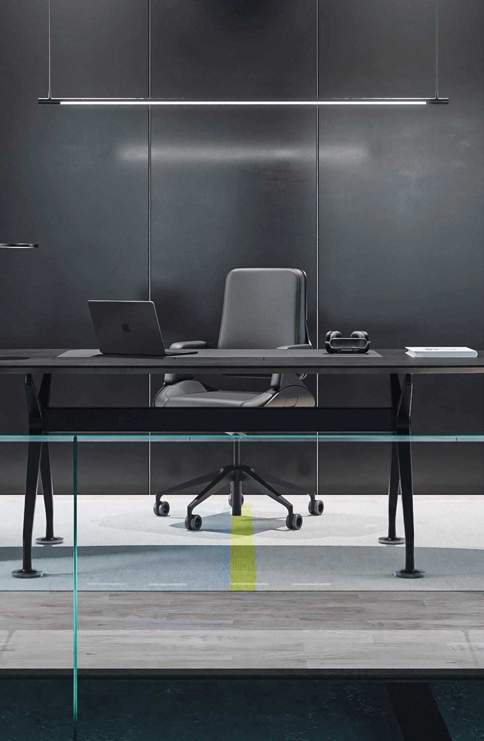 Luxus Office Chair und Schreibtisch
