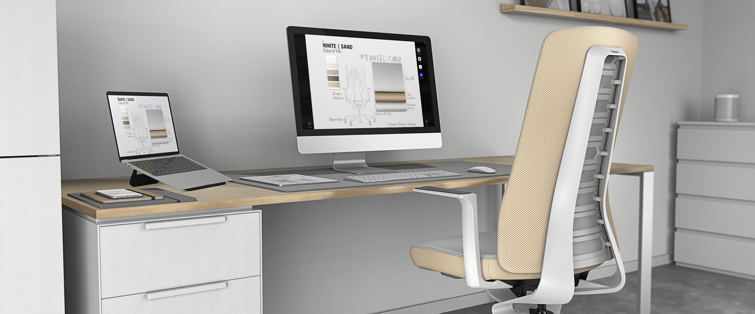 Stylische Bürodrehstühle von Interstuhl