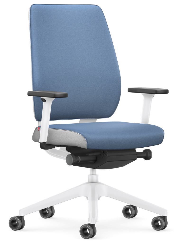 Interstuhl JOYCE INTERIOR Edition #05 - blau -  ergonomischer Bürostuhl - individuell einstellbar